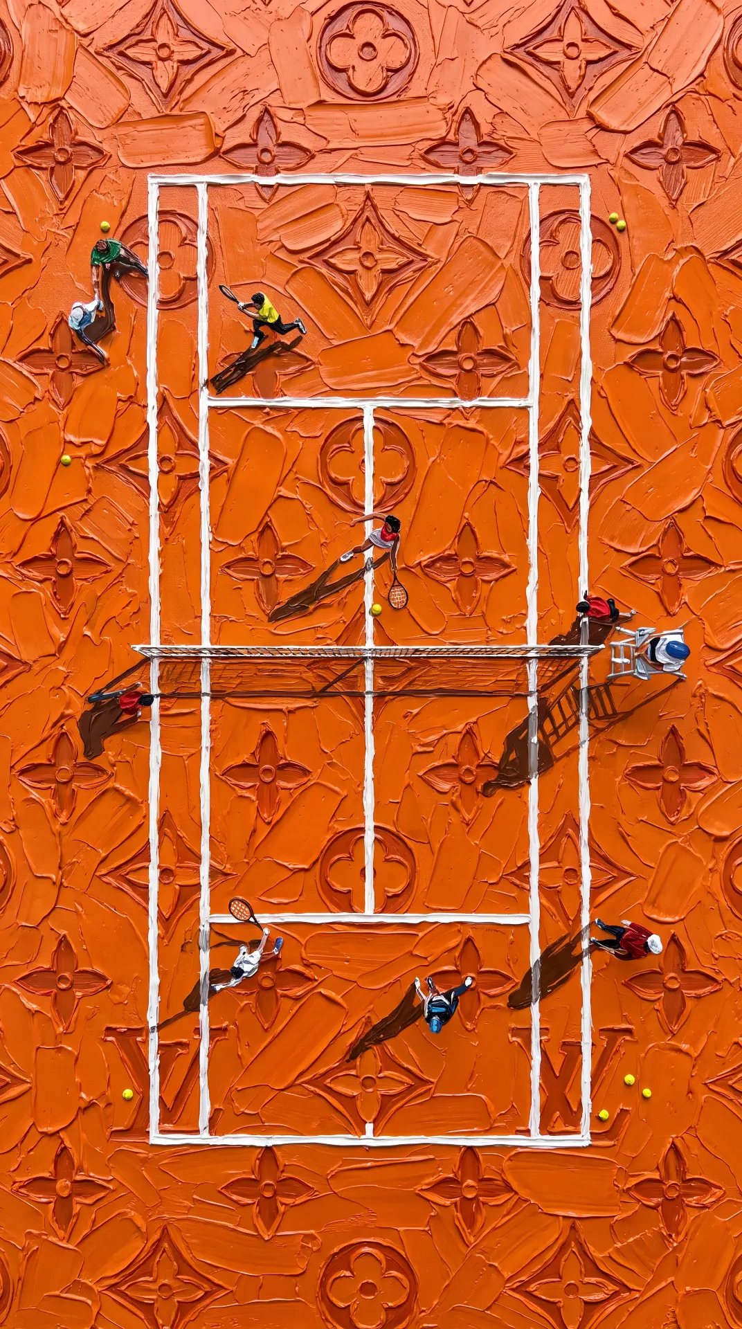 Clay Orange — iPhone Wallpaper Edition von Pixpope